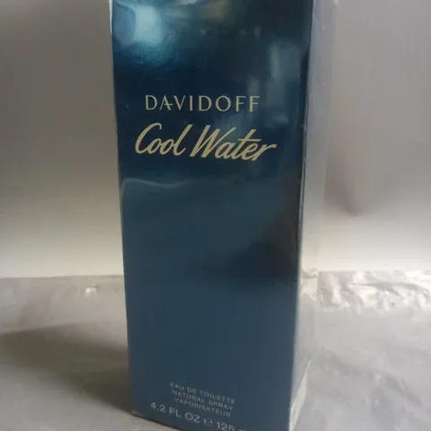 BOXED AND SEALED DAVIDOFF "COOL WATER" EAU DE TOILETTE SPRAY 125ML