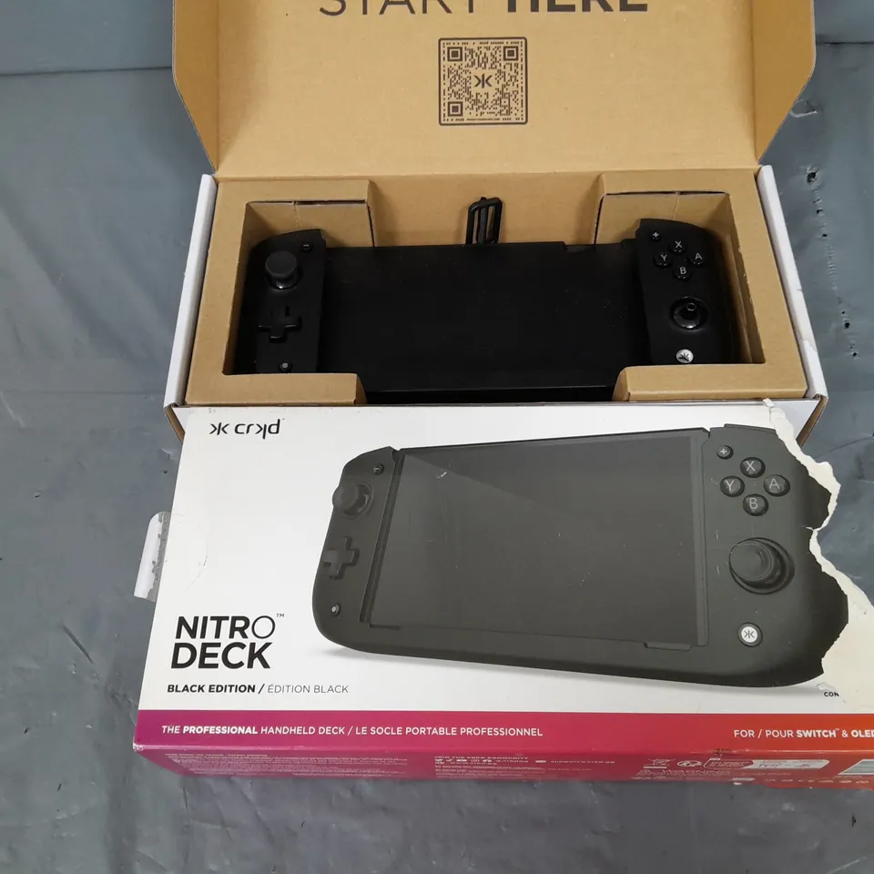 BOXED NITRO DECK BLACK EDITION BY XRKD 