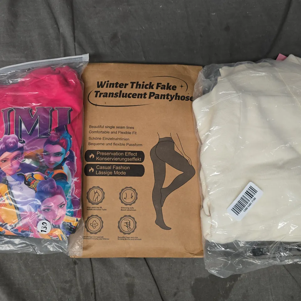 APPROXIMATELY 20 ASSORTED CLOTHING AND FASHION PRODUCTS IN VARIOUS STYLES AND SIZES - COLLECTION ONLY