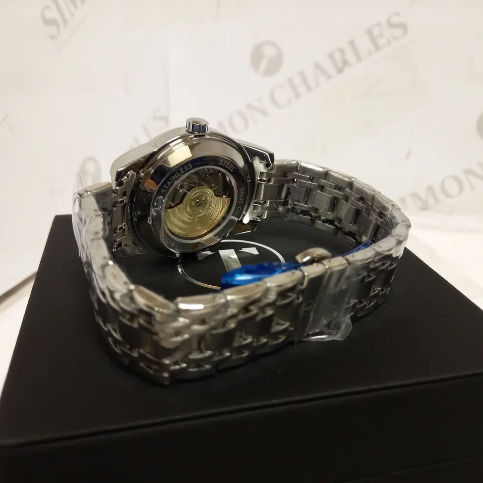 TALIS CO SKELETON DIAL BRACELET STRAP WRISTWATCH RRP £575