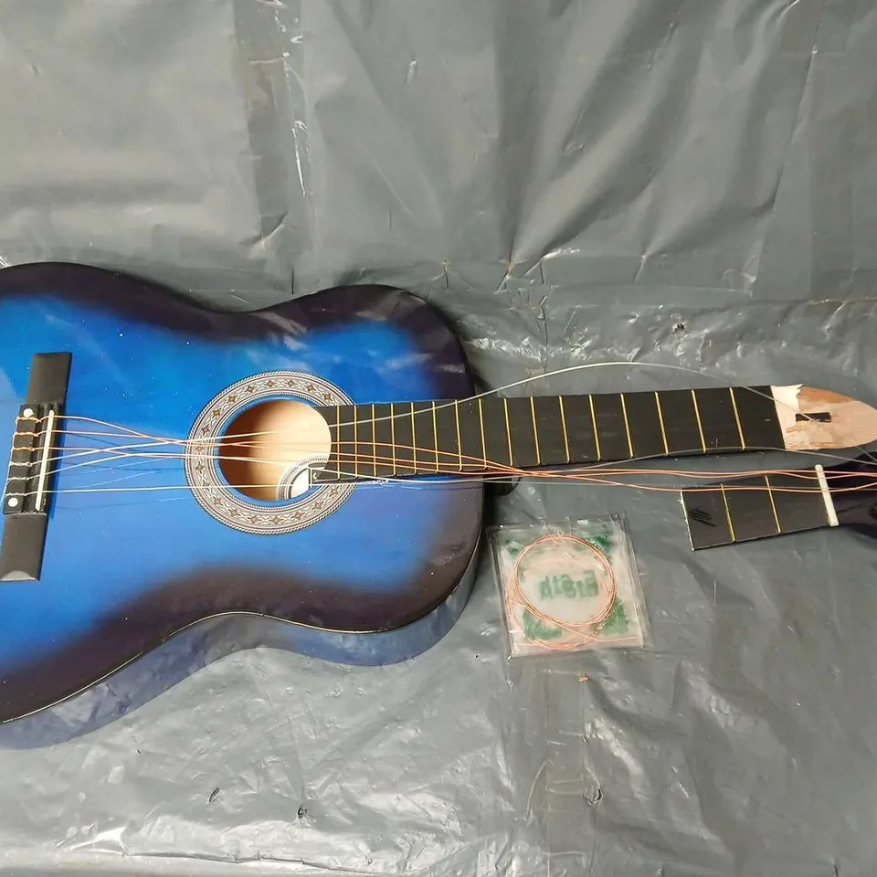 3RD AVENUE ACOUSTIC GUITAR IN BLUE