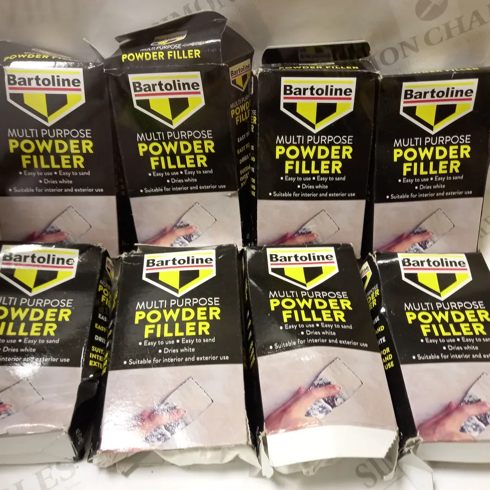 LOT OF 8 X 450G BARTOLINE MULTI-PURPOSE FILLER POWDER