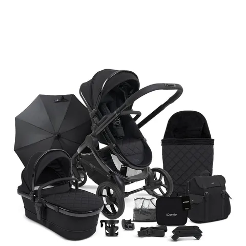 BOXED iCANDY PEACH 7 DESIGNER COLLECTION CERIUM PUSHCHAIR SET WITH ACCESSORIES SET