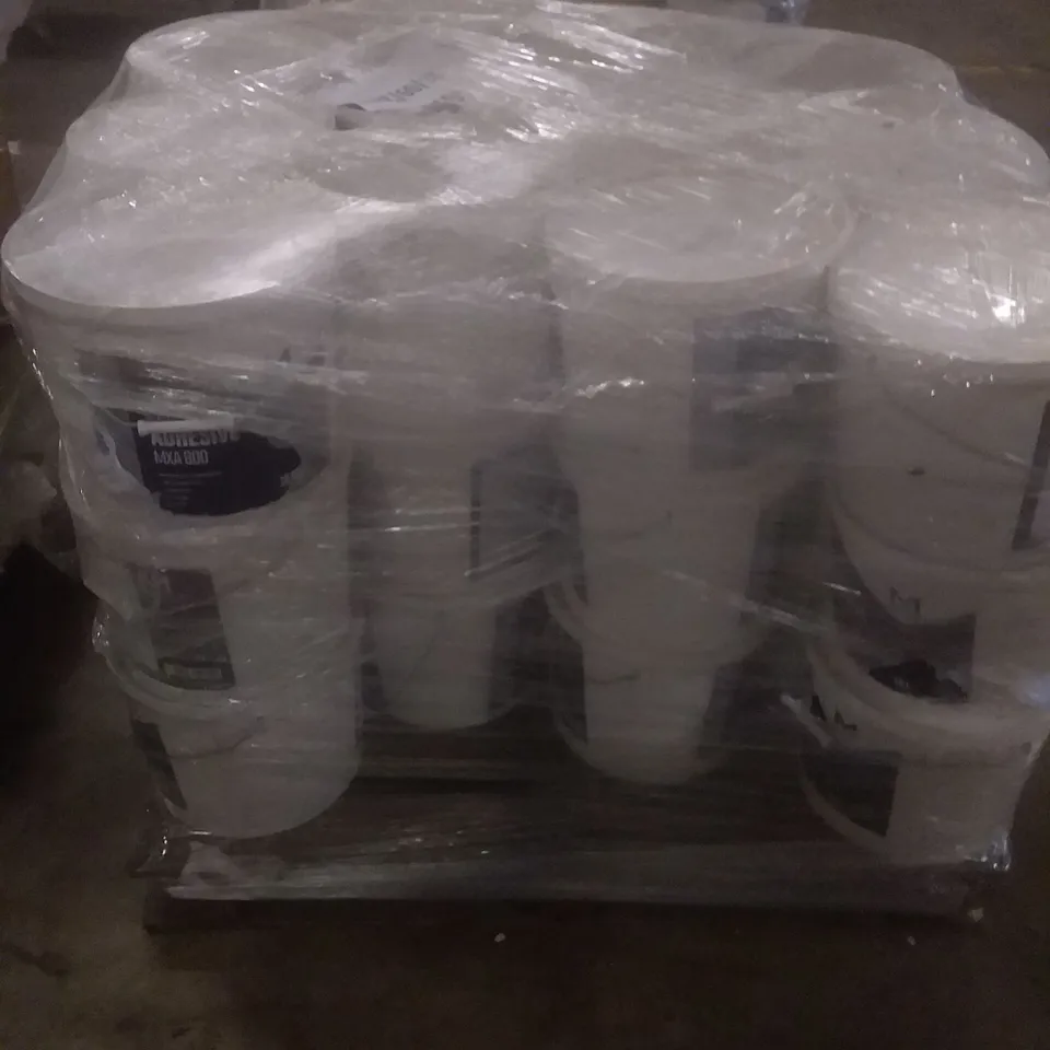 PALLET OF APPROXIMATELY X35 ACRYLIC ADHESIVE MXA800 15KG TUBS