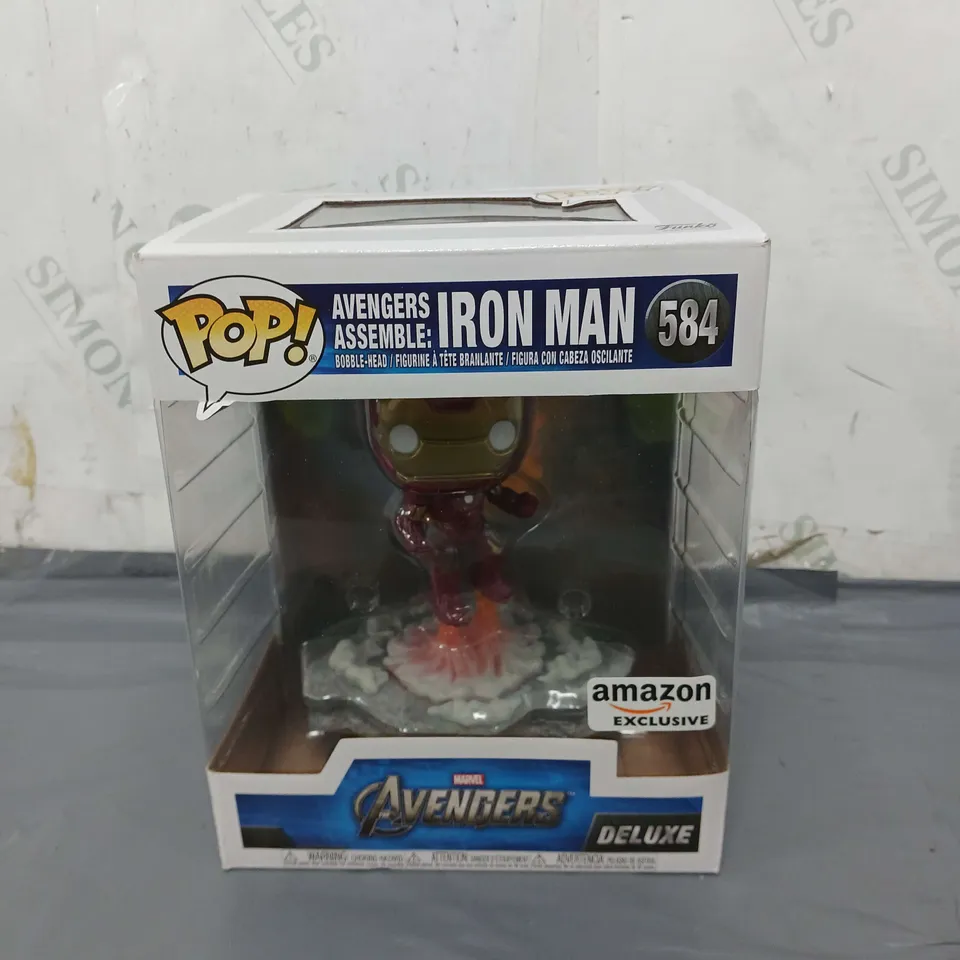 POP! MARVEL AVENGERS - IRON MAN BOBBLE HEAD - 584