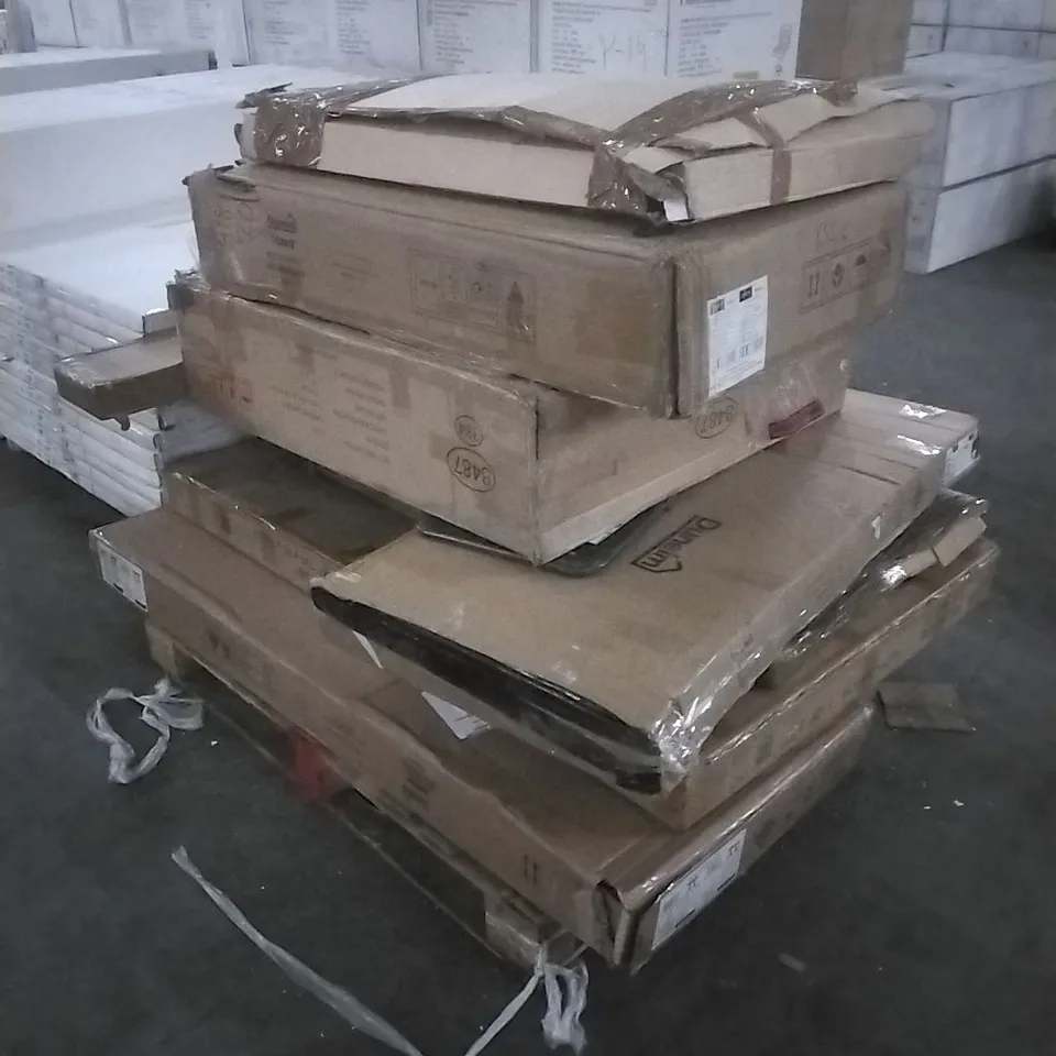 Pallet of assorted, incomplete Furniture parts and pieces 
