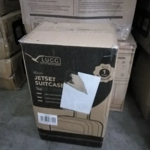 BOXED 40CM JET-SET SUITCASE TEAL