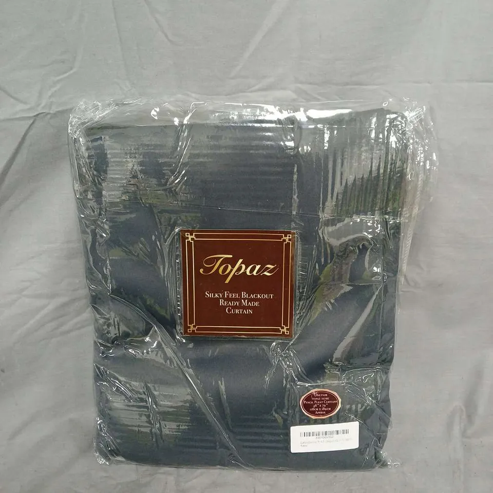 BOX OF APPROX 10 SILKY FEEL BLACKOUT CURTAINS