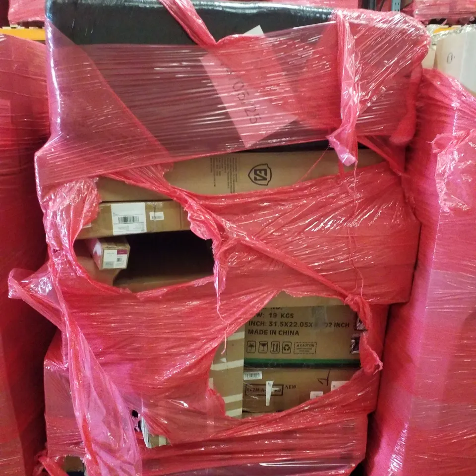 PALLET CONTAINING ASSORTED PRODUCTS INCLUDING FOLDING TABLE, ULTRA SLIM LED LINK LIGHT & RAISED TOILET SEAT