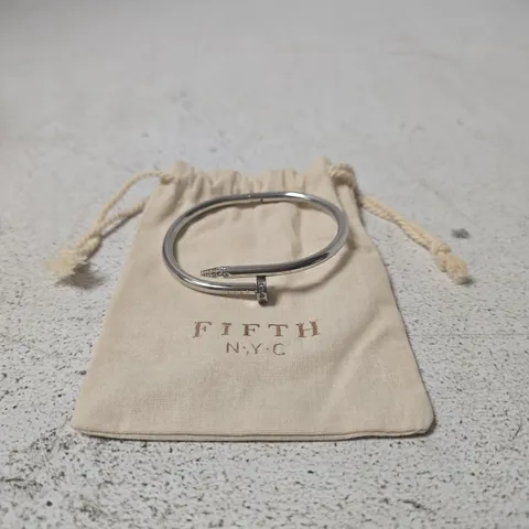 FIFTH NYC SILVER-TONE BRACELET