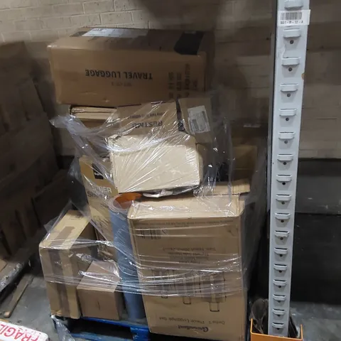 PALLET OF ASSORTED CONSUMER PRODUCTS/FURNITURE PARTS 