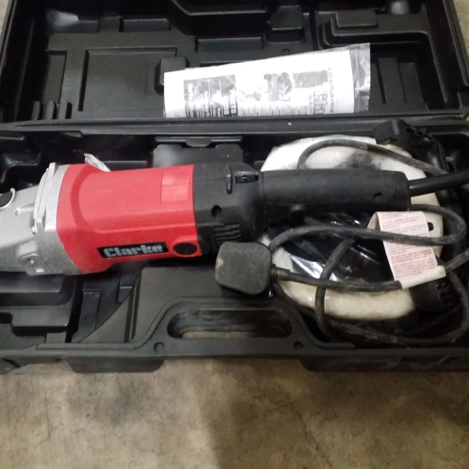 CLARKE ELECTRIC POLISHER WITH CASE