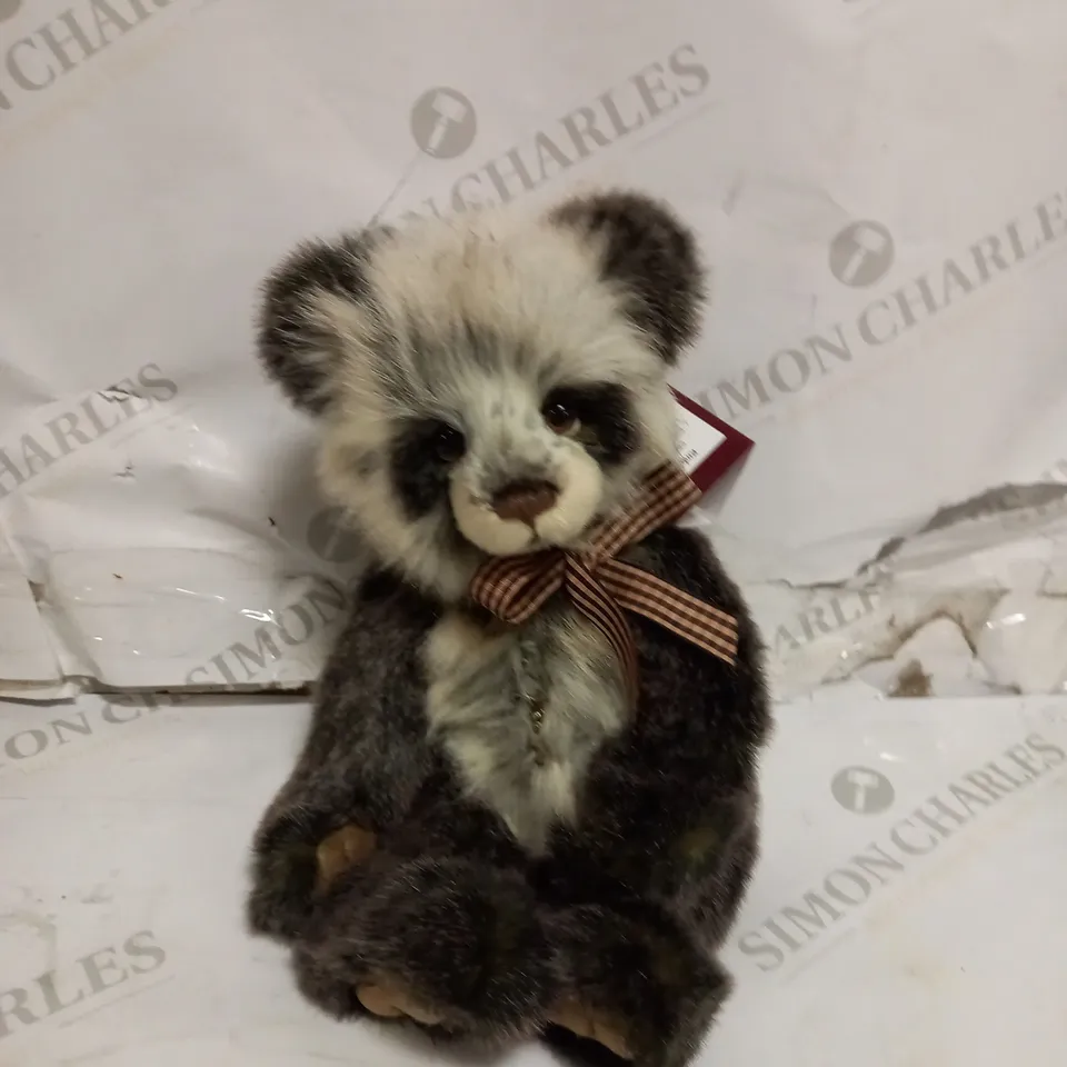 CHARLIE BEARS SHIRLEY PLUSH TEDDY BEAR 