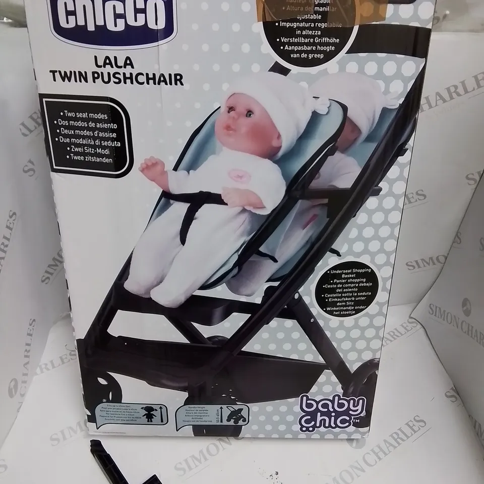 CHICCO LALA TWIN PUSHCHAIR