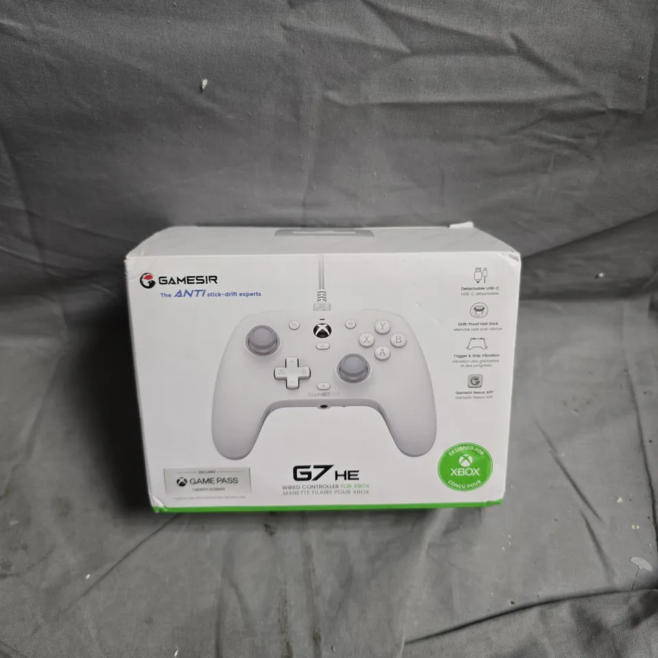 GAMESIR G7 HE WIRED CONTROLLER FOR XBOX – WHITE