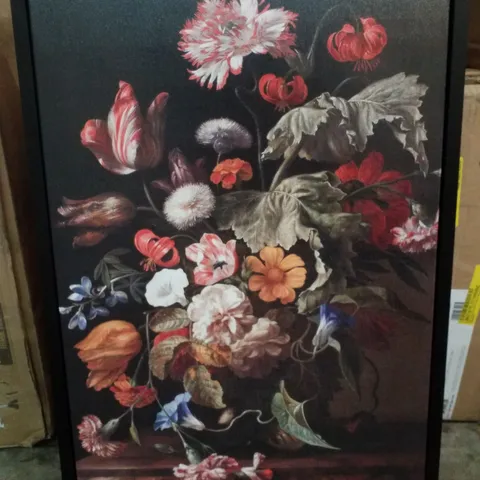 STILL-LIFE WITH FLOWERS, C.1700 BY RACHEL RUYSCH - FLOATER FRAME PAINTING 