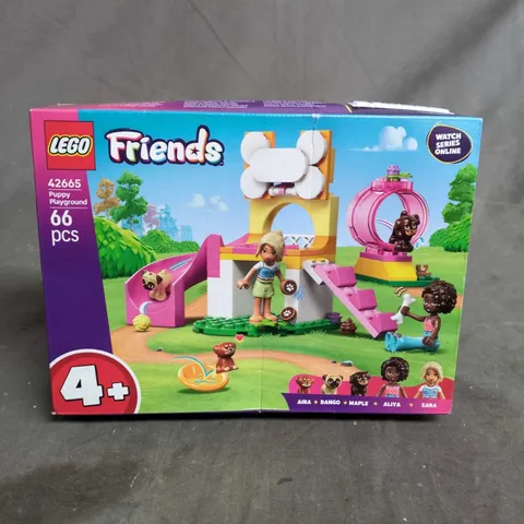 LEGO FRIENDS PUPPY PLAYGROUND SET 42665