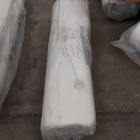 QUALITY BAGGED AND ROLLED 135cm DOUBLE SIZED AIRSPRUNG MATTRESS 
