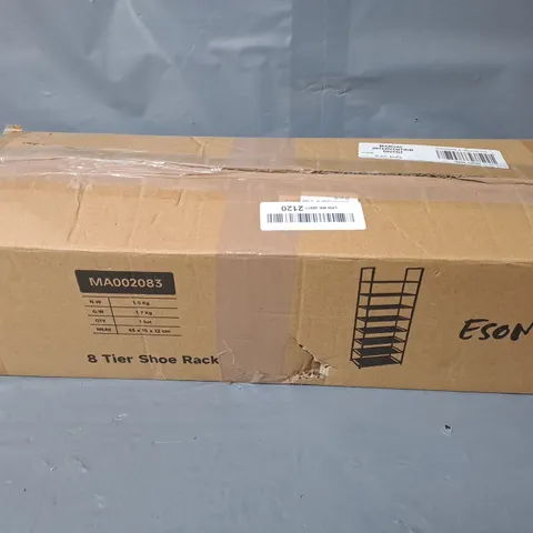 BOXED ESON STYLE 8 TIER SHOE RACK - MA002083