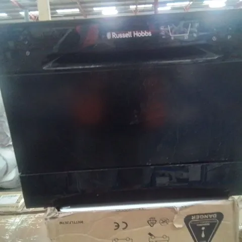 RUSSELL HOBBS RHTTDW6B TABLE TOP DISHWASHER - BLACK