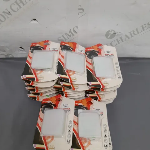 LOT OF APPROXIMATELY 30 TEMPERED GLASS CAMERA PROTECTORS FOR SAMSUNG S10 AND S10E