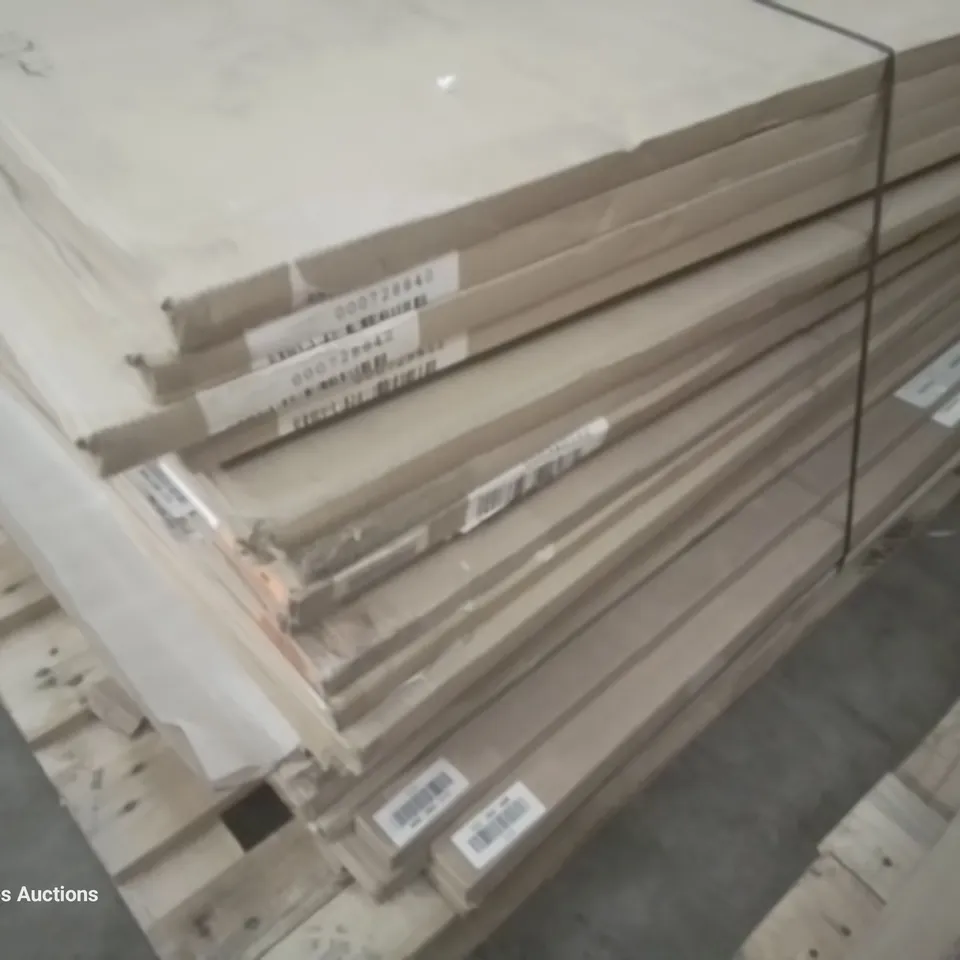 PALLET OF APPROXIMATELY 17 BOXED HI-MACS KITCHEN WORKTOPS 2200 × 620 × 20mm