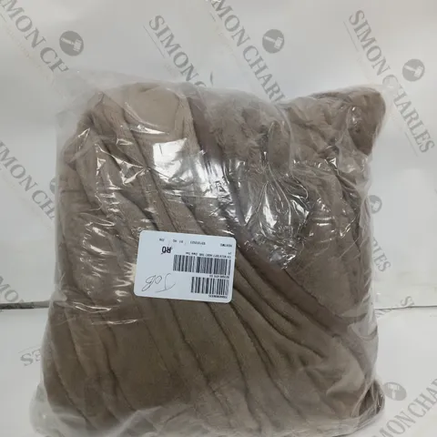 COZEE HOME VELVETSOFT HEATED THROW IN DARK TAUPE