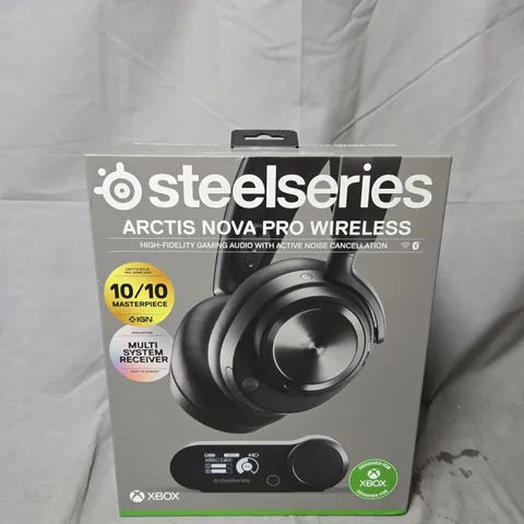 STEELSERIES ARCTIS NOVA PRO WIRELESS NOISE CANCELATION HEADPHONES
