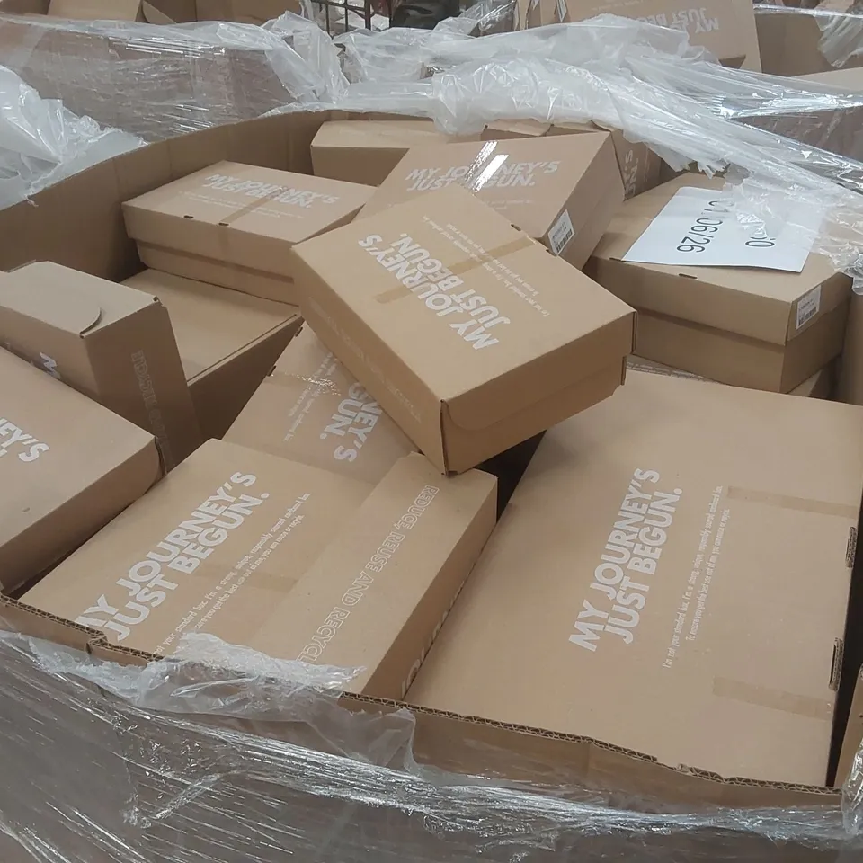 PALLET CONTAINING APPROXIMATELY 80x BRAND NEW ASSORTED DESIGNER SHOES INCLUDING: SIMPLY BE BOOTS, JD WILLIAMS BOOTS, JD WILLIAMS HIGH HEELS, SIMPLY BE HIGH HEELS ECT