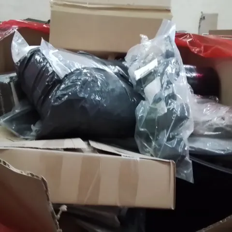 PALLET OF ASSORTED HOUSEHOLD GOODS AND PRODUCTS TO INCLUDE;OFFICE CHAIR,BACK BRACE,MICROWAVE
