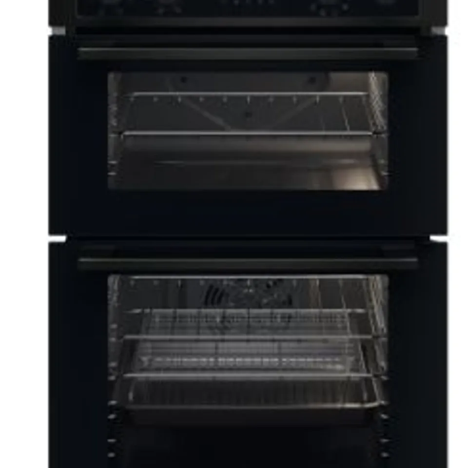 ZANUSSI SERIES 40 AIRFRY INTEGRATED ELECTRIC SINGLE OVEN - BLACK - A RATED Model ZKCNA7KN RRP £542