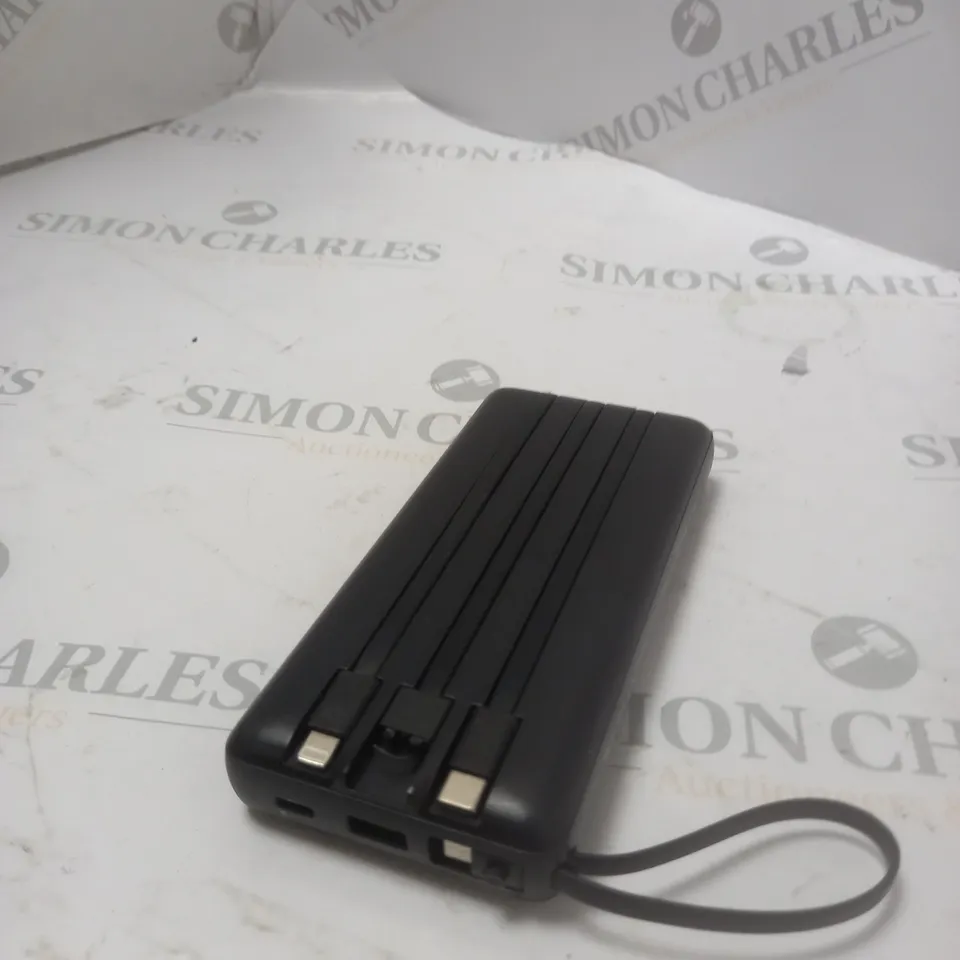 BLACK POWER BANK 20000MAH