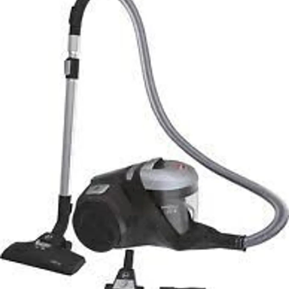 BOXED HOOVER H-POWER 300 HP320PET VACUUM CLEANER IN BLACK/SILVER RRP £149