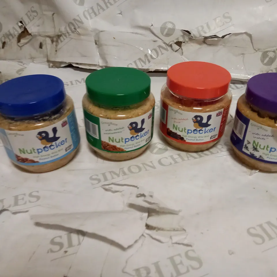 GREANBASE NUTPECKER HIGH ENERGY WILD BIRD PEANUT BUTTER AND STORAGE 