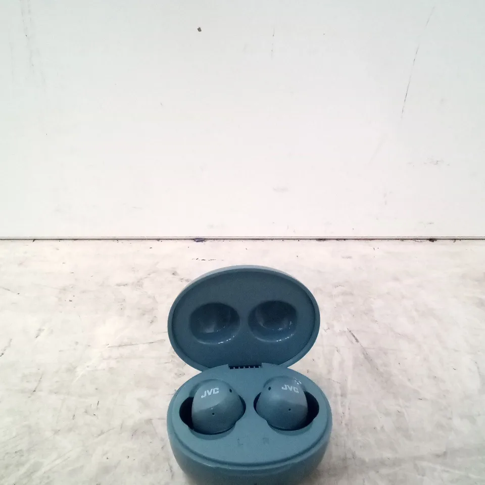 BOXED JVC BLUETOOTH EARPHONES - BLUE