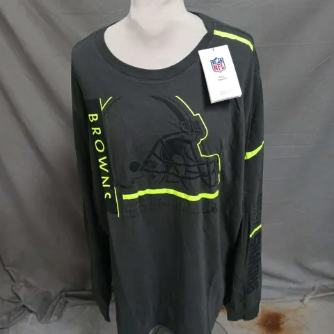 NIKE NFL TEAM APPAREL LONG SLEEVE TOP IN GREY SIZE XL