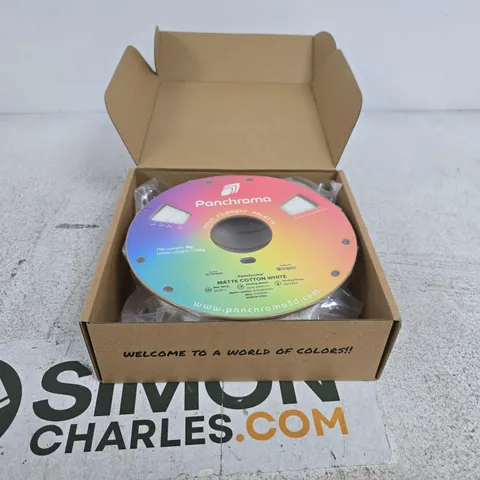POLYMAKER PANCHROMA 3D PRINTING FILAMENT COTTON WHITE