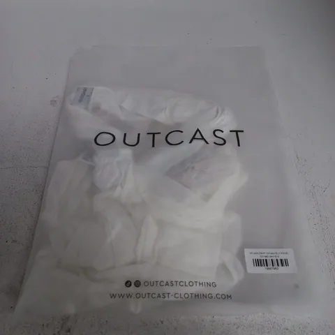 OUTCAST SYLVEE CROP TOP WHITE – S