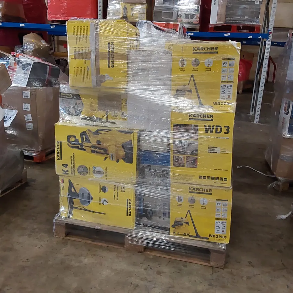 PALLET OF APPROXIMATELY 23 UNPROCESSED RAW RETURN HOUSEHOLD AND ELECTRICAL GOODS TO INCLUDE;