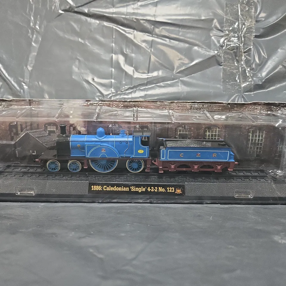 1886 - CALEDONIAN SINGLE 4-2-2 - NO.123