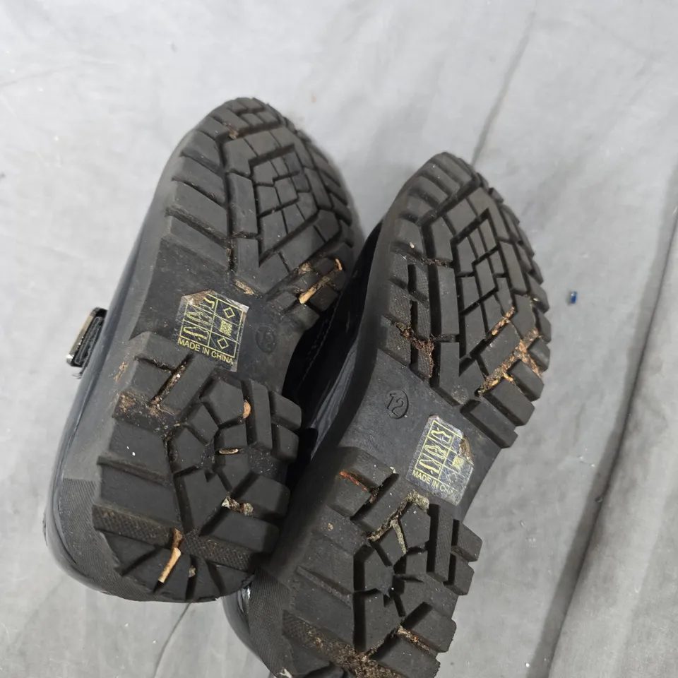 SCHUH BOW TIE JUNIOR SHOES IN BLACK - JUNIOR 12