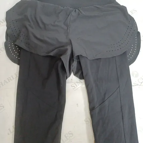 SWEATY BETTY POWER IN BLACK LEGGINGS - XS