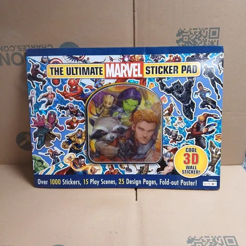 MARVEL THE ULTIMATE STICKER PAD