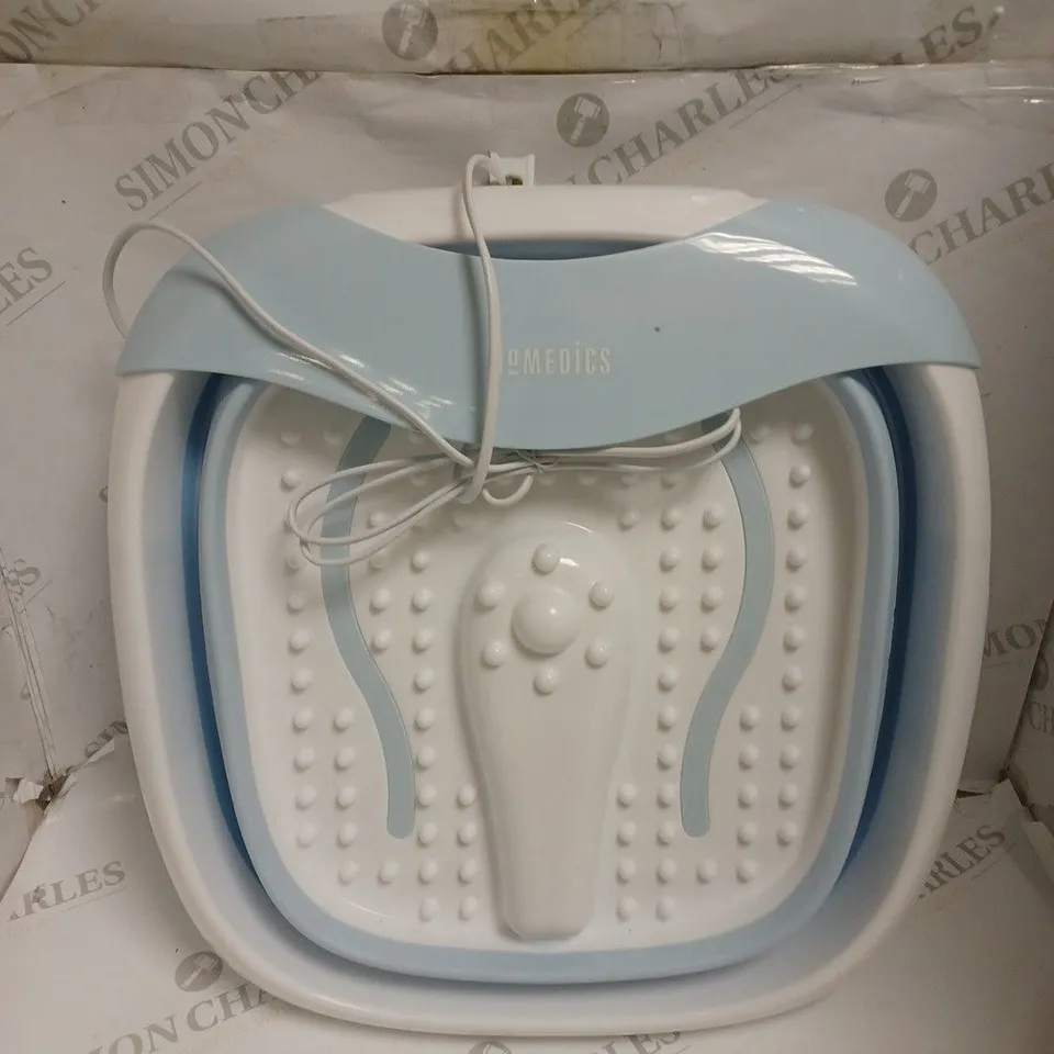 BOXED HOMEDICS FOLDAWAY LUXURY FOOT SPA 