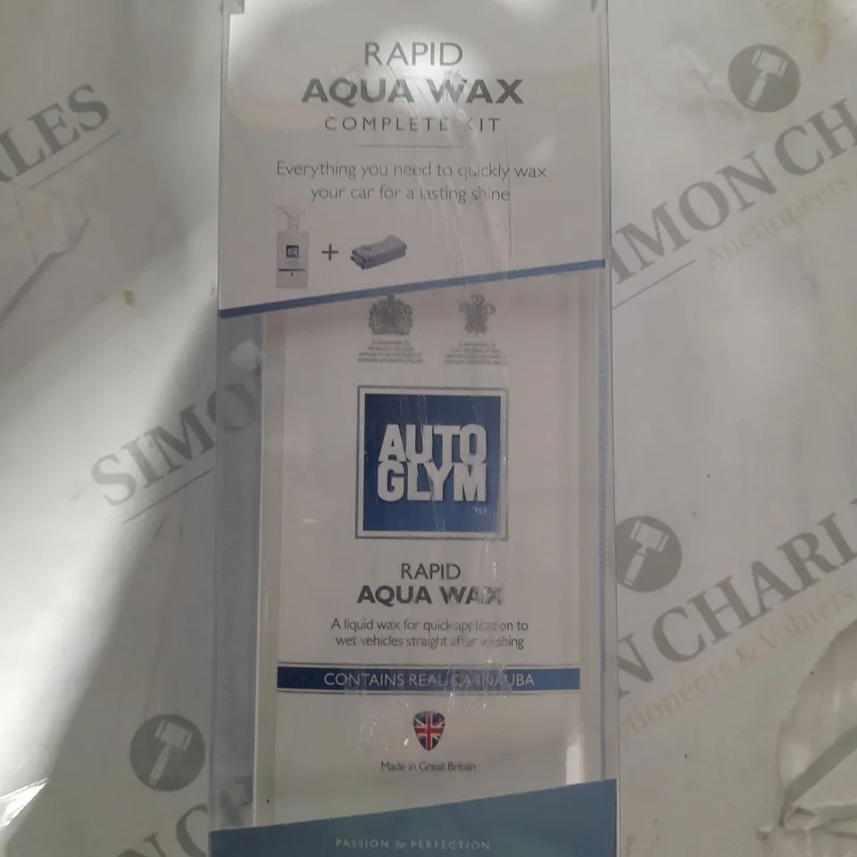 AUTO GLYM RAPID AQUA WAX