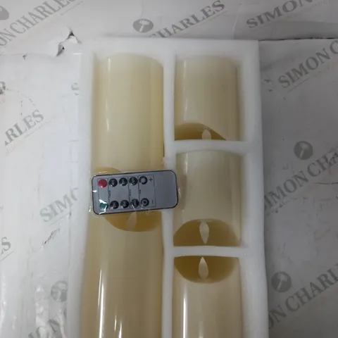 BOXED FLAMELESS LED CANDLES WITH REMOTE