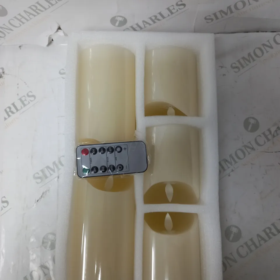 BOXED FLAMELESS LED CANDLES WITH REMOTE 