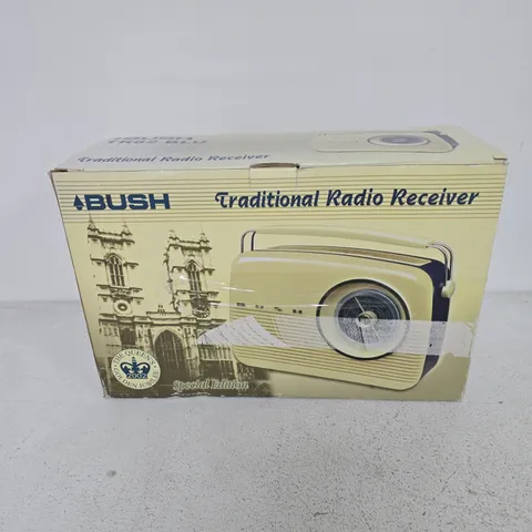 BUSH TRADITIONAL RADIO RECEIVER – BOXED, SPECIAL EDITION JUBILEE 2002