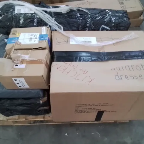 PALLET CONTAINING VARIOUS ASSORTED BOXED HOUSEHOLD ITEMS