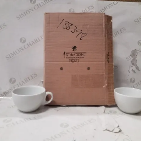 BOXED PACK OF 5 TASSA CAFE LATTE CUPS